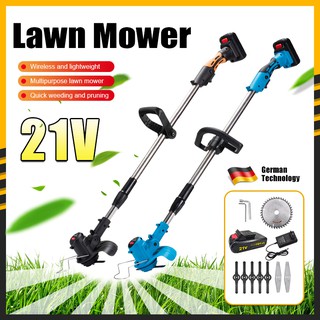 12V/21V Electric Lawn Mower 4000mAh Grass Trimmer Cordless electric lawn mower portable garden