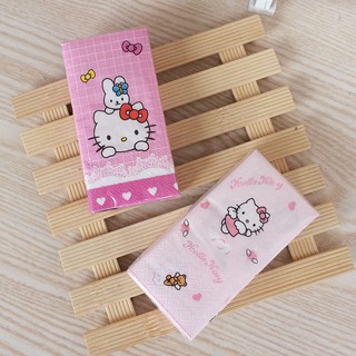 Cute Hello Kitty Facial Tissue Paper Towel Pocket Portable