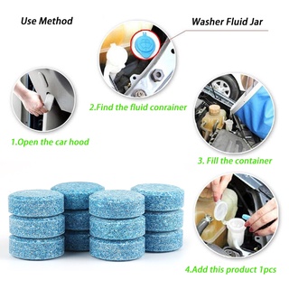 ✿☞◈Car Solid Cleaner To Clean Car Wndshield Wiper Room Cleaning (1PCS = 4L water)