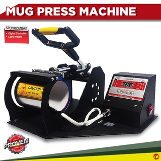 QUAFF Heavy Duty Mug Press Machine for Mugs and Sports Jug Digital Printing