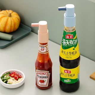 Pump Head Sauce Dispenser Oyster Ketchup Pump Bottle Press Oiler Press Nozzle