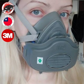 3M 3200 Respirator Gas Mask with KN95 filter