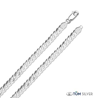 Tom Silver 92.5 Italy Sterling Silver Chain For Mens N047 3MM 20