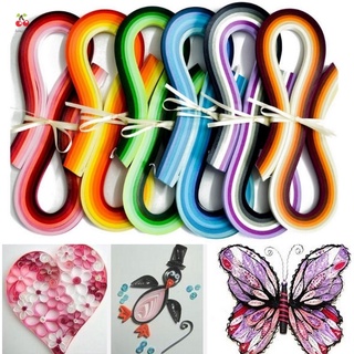 100pcs Stripes Quilling Origami Paper DIY Tool Hanmade Gift Create