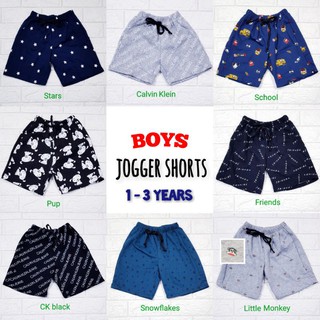 1-3 Years Kids Boys Jogger Shorts Sweat Shorts Thick Fabric