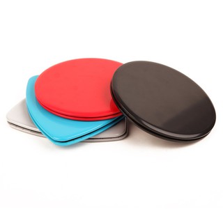 2pcs Round/Triangle Shape Gliding Discs Core Sliders Dual Sided Carpet Floors