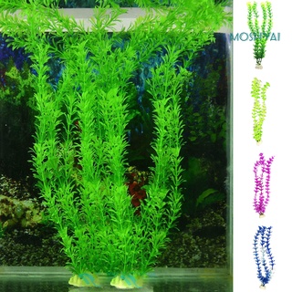 moshyai Artificial Water Grass Fish Tank Landscaping Aquatic Plant Aquarium Weed Decor