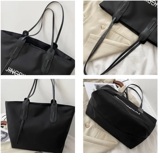Ready StockSouth Korea New Large Capacity Single Shoulder Bag/Tote Bag Canvas Bag (8)