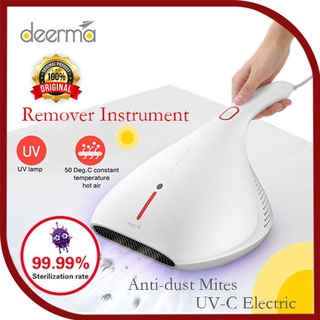 ☼Deerma CM800 Dust Mite Vacuum Cleaner Handheld Light And Heat Shock UV Lamp Mite Remover Bed Vacuum