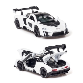 ❁™1/32 Diecast Alloy McLaren Senna Sports Car Model Toy Simulation Vehicles With Sound Light Pull Ba