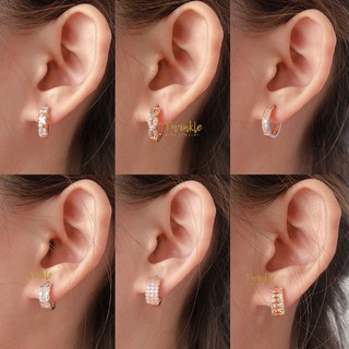 Premium Hoops Earrings Crystals By Twinklesidejewelry