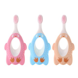 Baby Training Cartoon Animal Shape Soft Toothbrush