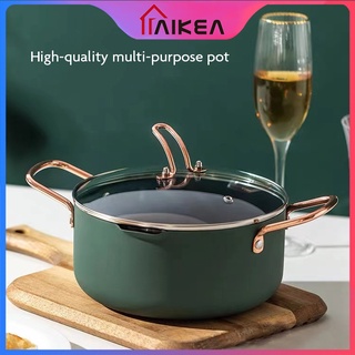 Multi-Purpose Pot Hot Pot non stick pan Soup Pot cooking Pot wok Fryer Milk pan Round Skillet Aikea