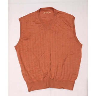 knitted vest and long sleeve top preloved