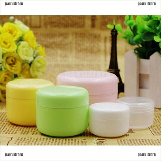 【PRT】5pcs Empty Makeup Jar Pot Travel Face Cream/Lotion/Cosmetic Con