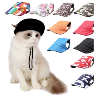Cute Dog Hat Pet Har Cat Hat Baseball Cap Windproof Travel Sports Sun Hats for Cats Small Dog Clothe (6)