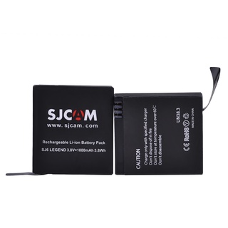 2Pc Original SJCAM SJ6 LEGEND Battery 1000mAh for SJ6 Legend SJ6 Legend Air Sports DV Cameras