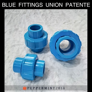 Poly Waterline Fittings Blue Union Patente Water Supply Live Connection Potable Fitting High Quality