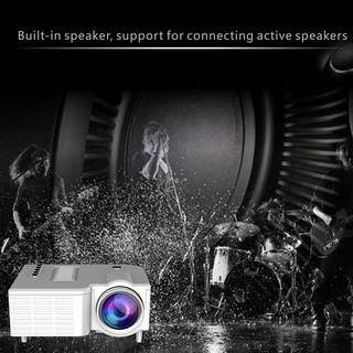 ❈⊙❍UC28C Home Projector Mini Miniature Portable 1080P Projection Mini LED Projector For Home Theater