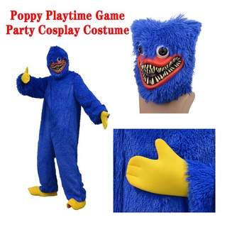 【New store discount】Poppy Playtime Cosplay Costume Headgear Huggy Wuggy Game Party Spoof Game