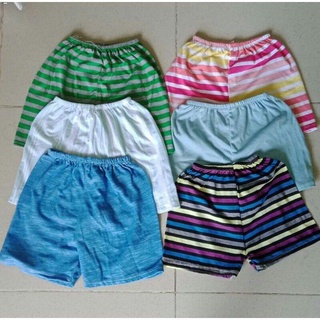 Shorts❇❡✒ASSORTED ITEM! CUTE KIDS SHORTS Printed and Plain 1-3 years old