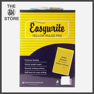 Easywrite 2-Pack Yellow Ruled Pad