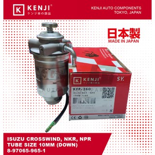 Fuel Pump Assembly for ISUZU 4JA1, 4HF1 / 10MM Tube Down - KENJI JAPAN (KFP-260)