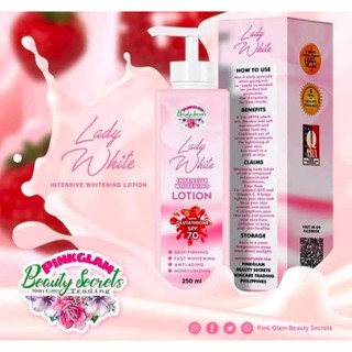 Lady White Lotion Of Pink Glam