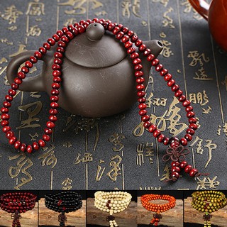 Sandalwood Buddhist Buddha 108 Prayer Beads Bracelet