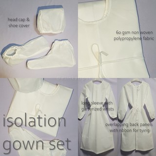 Non Woven Isolation Gown Set