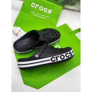 Crocs bayaband sandals Slip Ons Unisex for man and woman sandals with ECO Bag