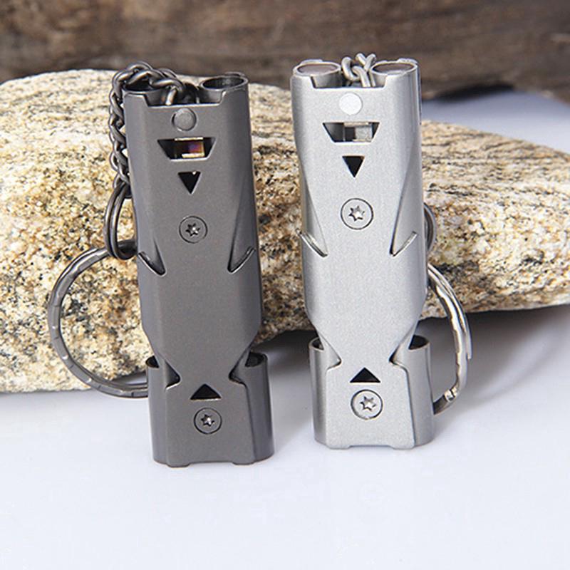 PS double lifesaving emergency SOS outdoor survival whistle