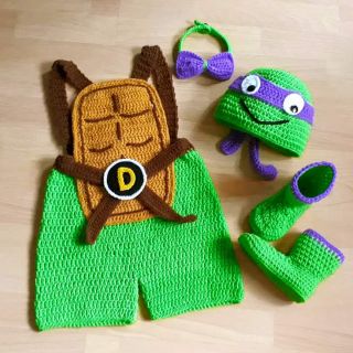 Crochet ninja turtle costume