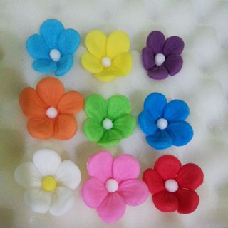 Edible cake topper mini flower candy by 8's