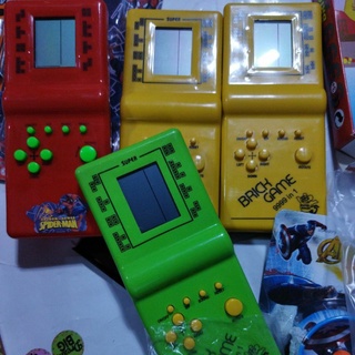 Assorted Colored Brick Game with battery
