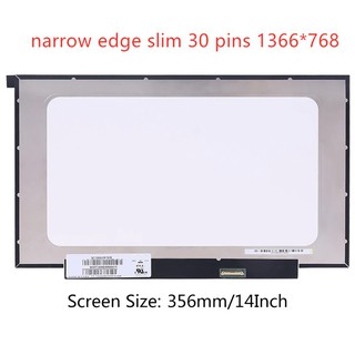 N140BGA-EA4 Rev.C2 NT140WHM-N34 B140XTN07.1 LCD Screen monitor 14.0" 30Pin HD 1366X768 Without Screw