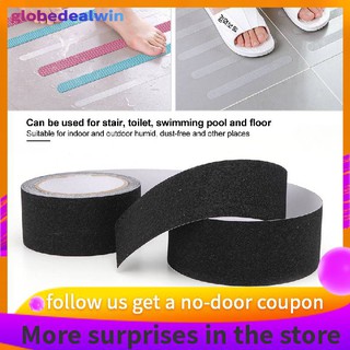 【Ready】PEVA/PU Rubber Non-slip Tape Floor Stair Step Anti Slip Abrasive Safety Strip 5m