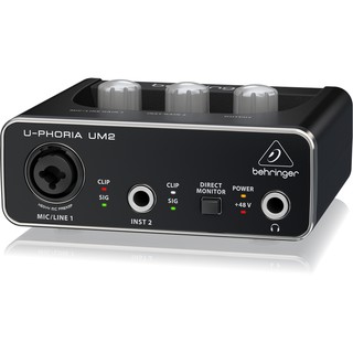Behringer UM2 Audio Interface (Black) (4)
