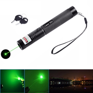 303 532nm Green Laser Pointer Pen High Power Glare Outdoor Flashlight Professional Travel Indicator Hunting Laser Device