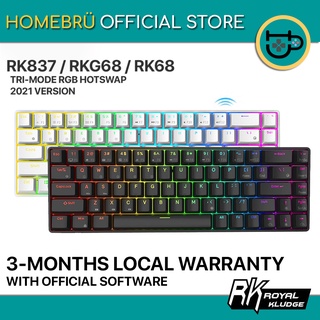 ROYAL KLUDGE RK837 / RKG68 / RK68 TRI-MODE RGB HOTSWAP Mechanical Keyboard (1)