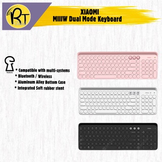 Xiaomi MIIIW Mini Bluetooth Dual Mode Keyboard 85 Keys 2.4GHz Multi System Wireless Keyboard For Off