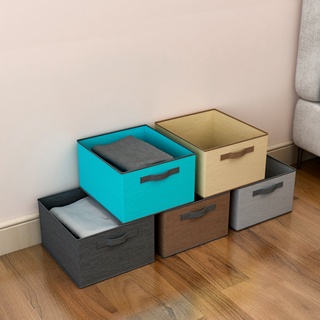 Storage Organizer Home Organizer Fabric Dresser Drawer and Soft Closet Bin for Lingerie Bras Socks
