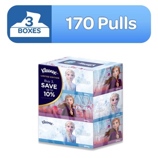 Kleenex Facial Tissue Disney Box 2ply 170 pulls x 3 boxes
