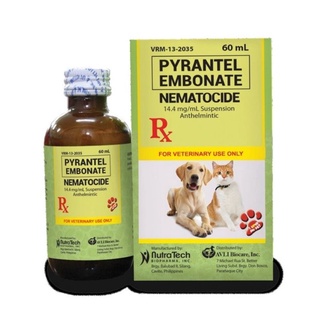Pyrantel Embonate Nematocide with Stickers