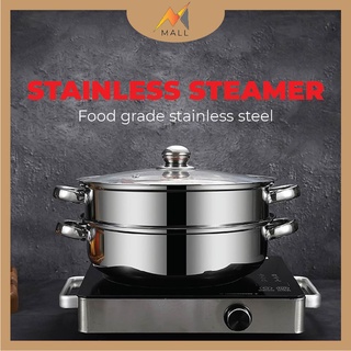 Double-layer stainless steel soup pot multi-function double-layer soup pot cooking visible