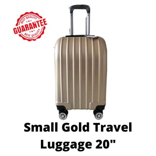 Elliah Travel Leisure Luggage Compartment Small Hand carry 20inches Gold