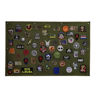 Patch Storage Display Board Military Collection Armband Finishing Cloth Badge Poster Armor (1)