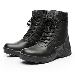Outdoor Men Desert Tactical Military Boots Mens Work Safty Shoes SWAT Army Boot Ankle Lace-up Combat