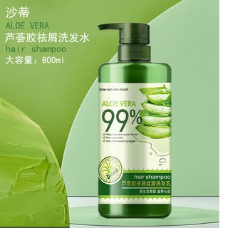99% Aloe Vera Hair Shampoo 800ml & Conditioner 700ml (6)