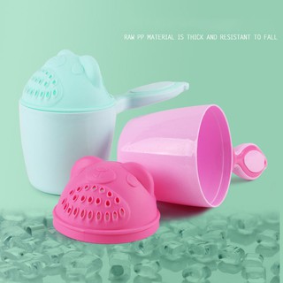 Cute Cartoon Bear Baby Shampoo Cup Shower Water Spoon Washing Hair Bathing Cup Kids Bath Tool (6)